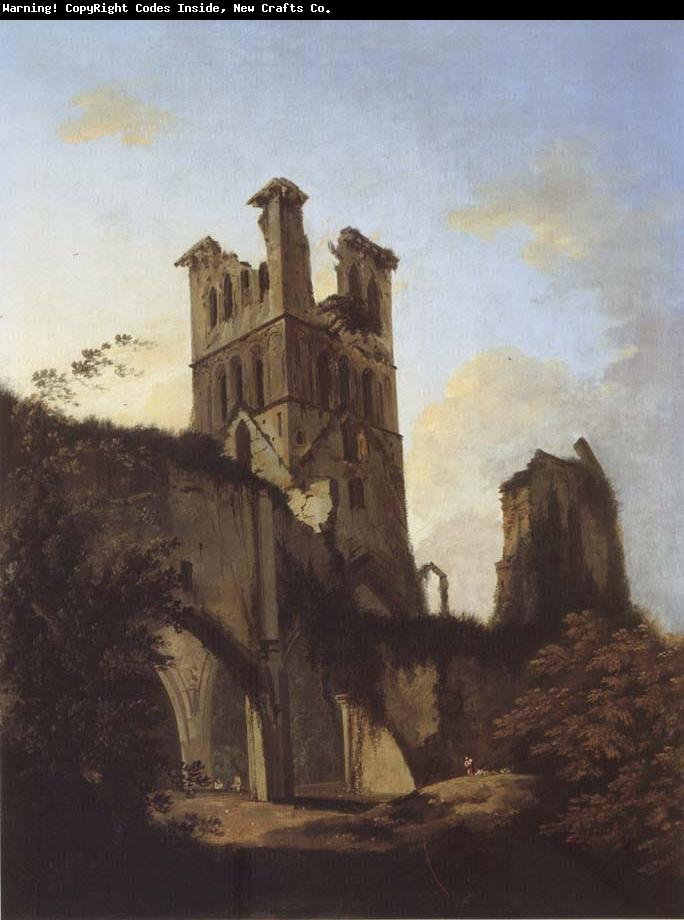 unknow artist Ruins of Llanthony Abbey